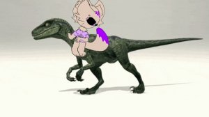 Шелли приручила Велоцираптора