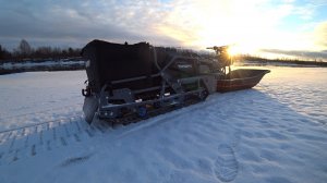 ТОФАЛАР-ТУНДРА В ДЕЛЕ, ОТКРЫЛ СНЕГОХОДНЫЙ СЕЗОН! К ЛЁХЕ В ДЕРЕВНЮ В ГОСТИ \ БАТАРЕЙКА ДЛЯ РЫБАЛКИ!