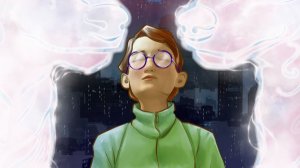 Песнь о волках, Wolf song - англ версия иллюстрированной поэмы об отшельнице, которая жила с волками