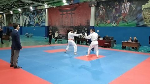 Томск соревнования по контактному карате хачи о кай 1