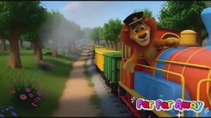 Веселый паровозик 🚂 Мультик для детей ☺️