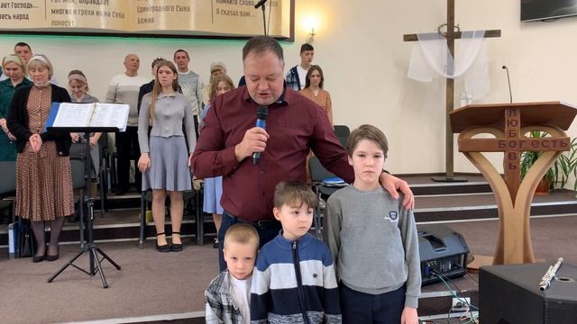 Воскресное служение ц.«Вифания » г. Донецк  14. 12. 2025