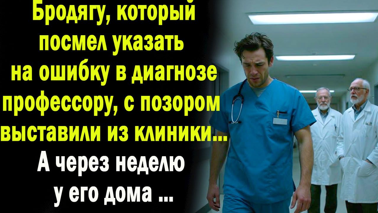 Жизненные истории "Бродягу прогнали из больницы" Истории из жизни / Рассказы /Слушать аудио рассказы