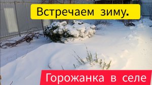 Встречаем зиму.