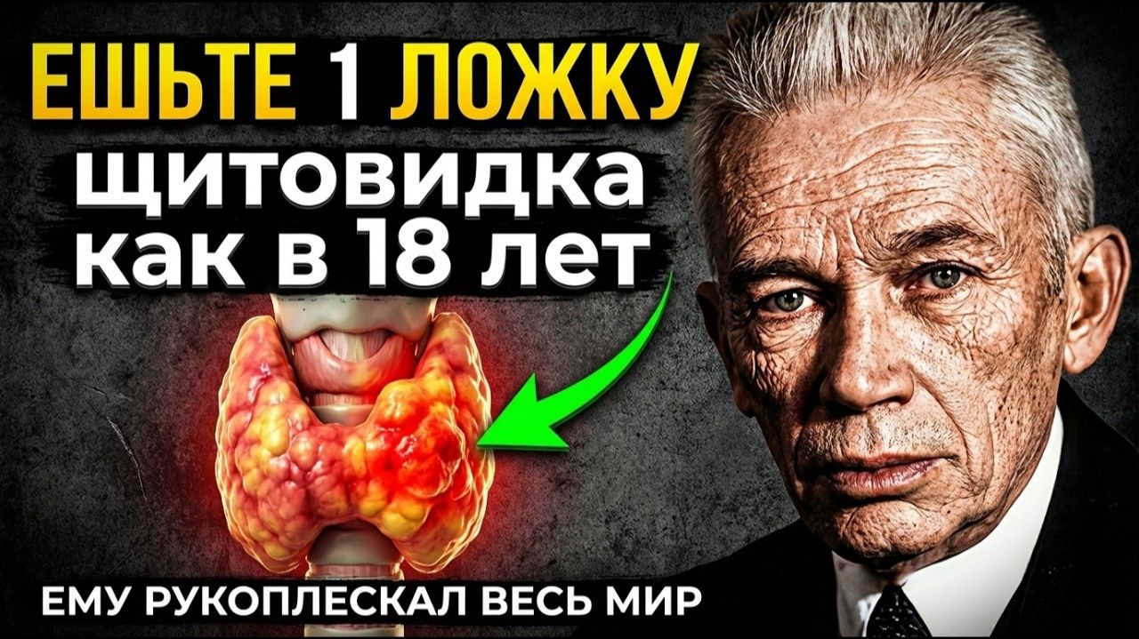 Никаких узлов, гипотиреоза и ожирения! Щитовидку восстановила ЭТА СМЕСЬ - патофизолог Богомолец