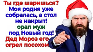 Стол не накрыт? Ну так накроешь САМ! Так я выгнала родню на мороз! | История Из Жизни