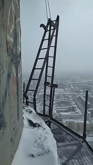 Live прямая трансляция с верхушки недостроенной телебашни. 2018 г.