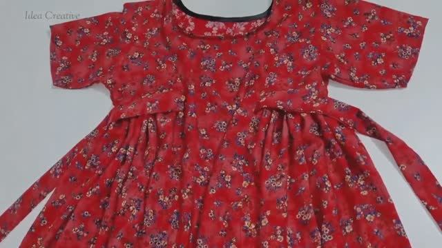 Крой и шитье платье с поясом на талии