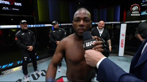 Интервью Манеля Кейпе (видео). UFC Fight Night