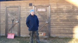 Зимовка пчел в омшанике.