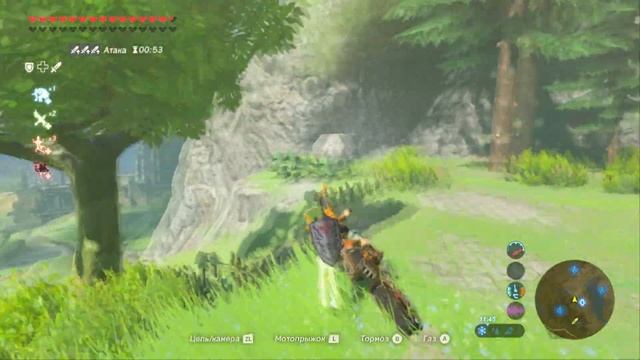 Zelda BOTW - When you finally got a BIKE!