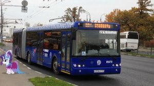 Поездка на автобусе ЛиАЗ-6213.22 № 09470 На маршруте № 756 Москва