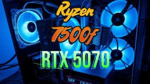Ryzen 7500f RTX 5070 Stalker 2 1440p