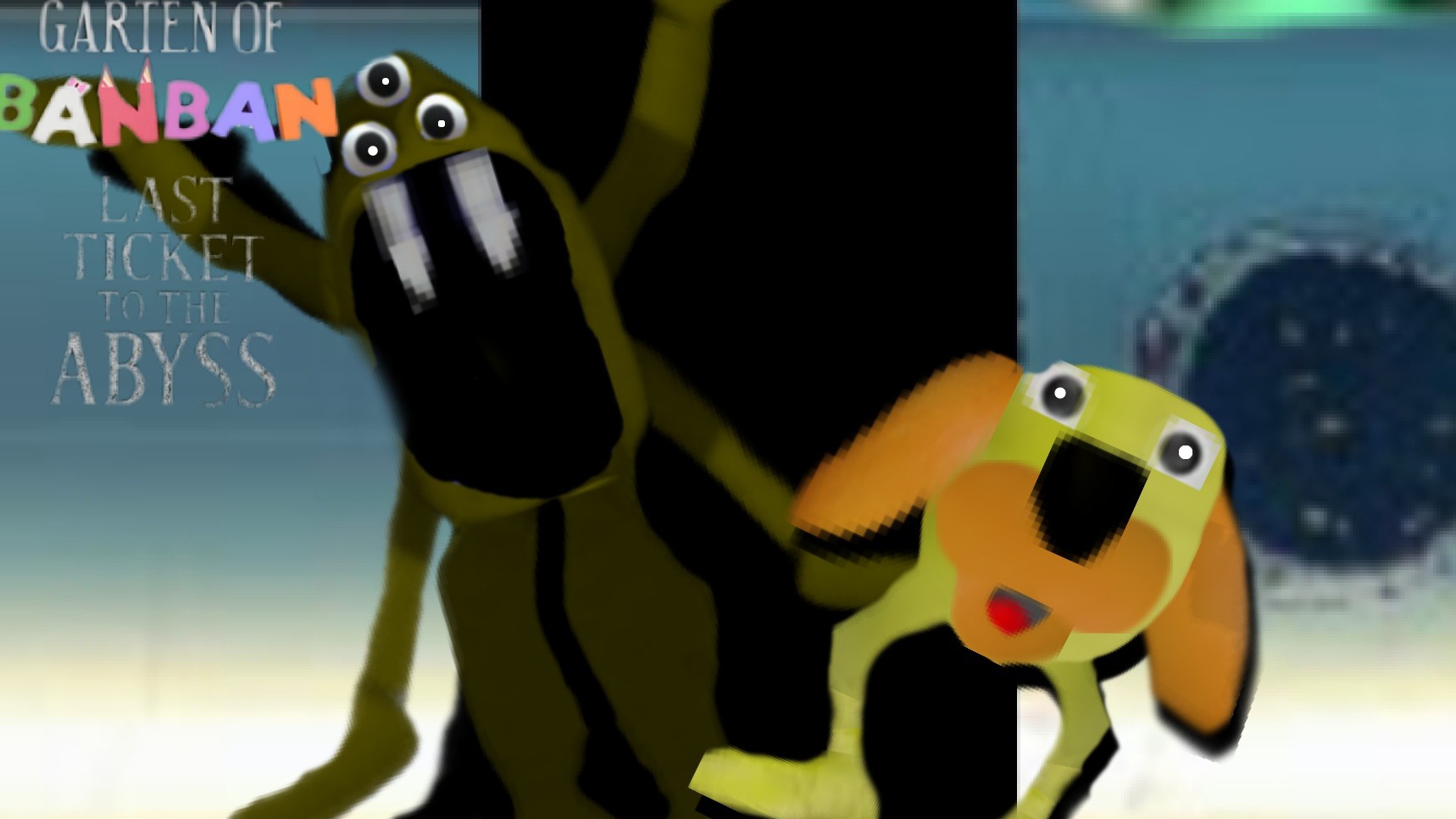 Детский сад банбана: последний билет в бездну - побег от Тирана и Халф э дог ( геймплей 1)