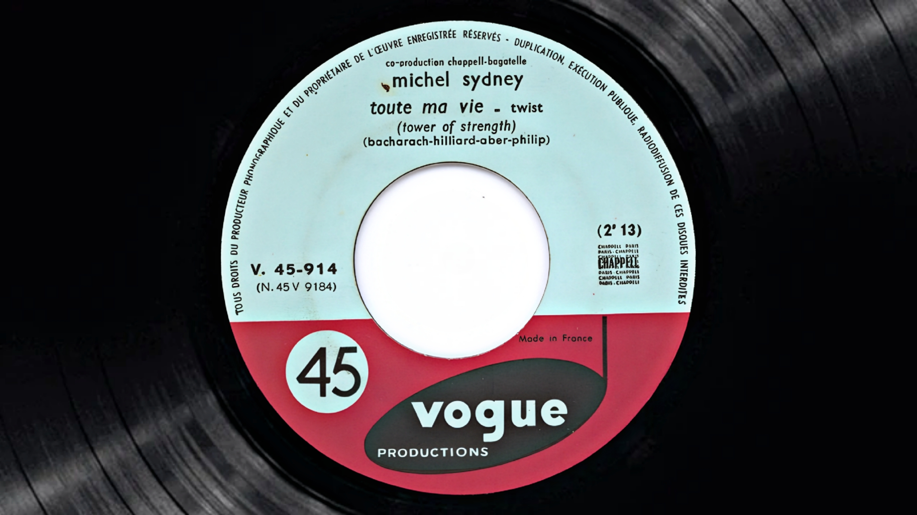 Michel Sydney - Toute Ma Vie