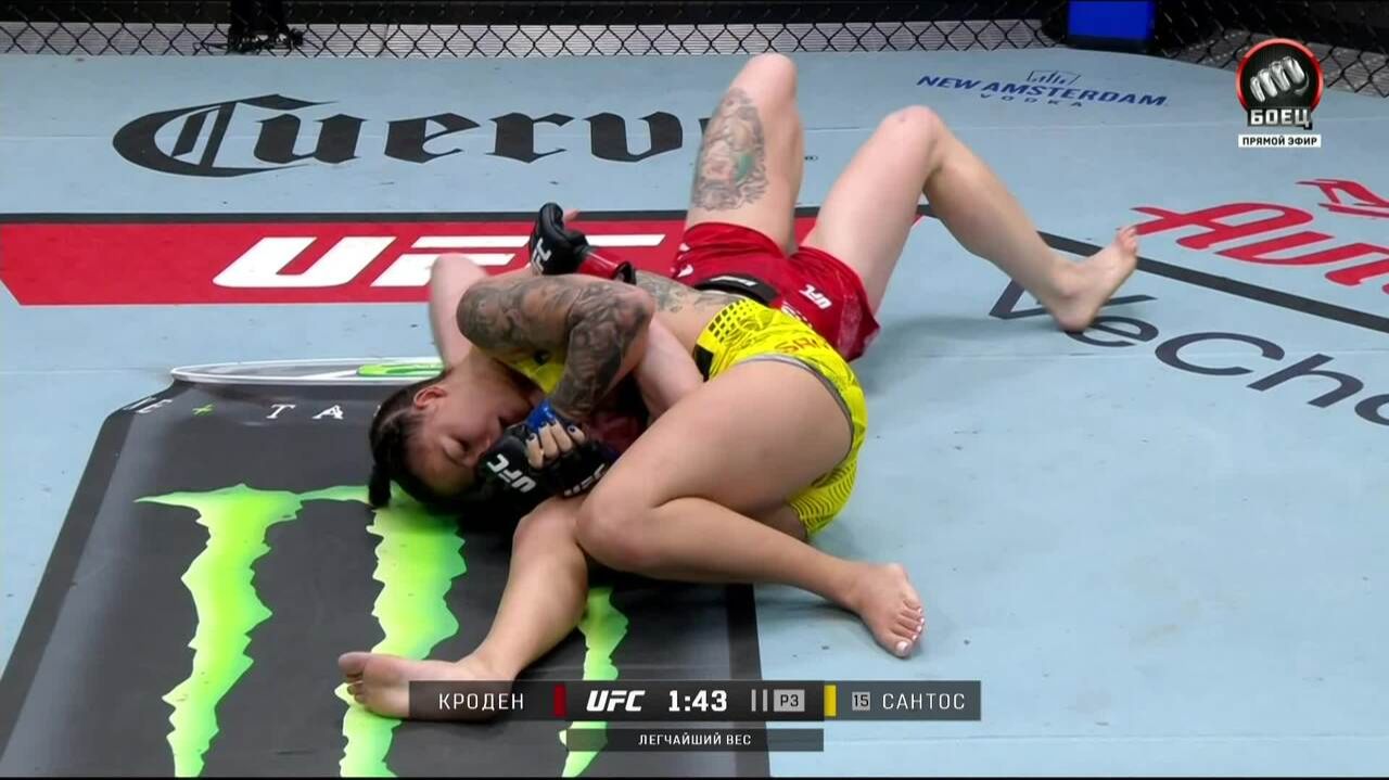 Мелисса Кроден против Луаны Сантос (видео). UFC Fight Night