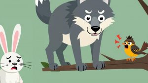 Сказка про воробья и волка