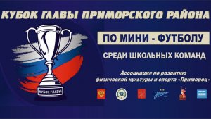 КУБОК ГЛАВЫ ПРИМОРСКОГО РАЙОНА ПО МИНИ - ФУТБОЛУ