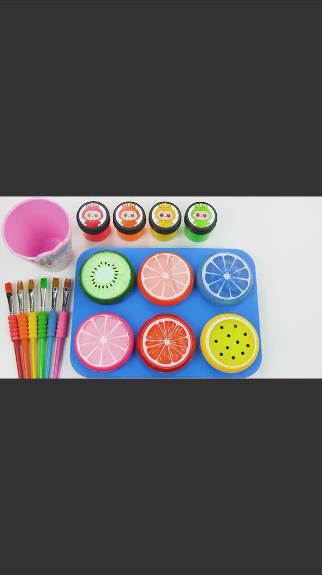 Приятное АСМР видео: готовим гигантские "Фрукты-Слаймы" из леденцов "Спрунки"