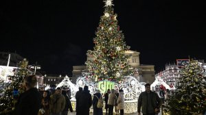 Москва.Гуляем по НОВОГОДНЕЙ Москве 2025-2026 года.Снимали на камеру