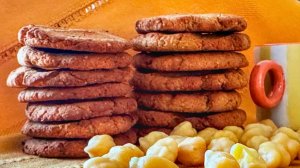 Есть тыква, овсянка и банан? Печём полезное печенье без сахара и муки!