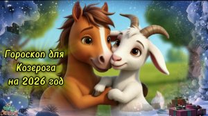 Гороскоп для Козерога на 2026 год. Гороскоп на 2026 год для Козерога в год Лошади.