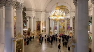 14.12.2025. Ранняя Литургия. Свято-Троицкий Измайловский собор Санкт-Петербурга.