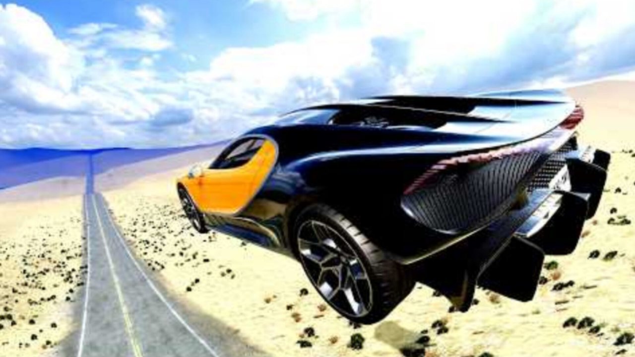 Эпичные высокоскоростные прыжки на автомобиле – Crash BeamNG / Drive