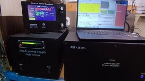 Усилитель автомат на ГУ78Б, 9 диапазонов