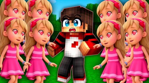 100 КЕЙТИ БЕЗУМНЫХ ФАНАТОК ВЛЮБИЛИСЬ В МЕНЯ В МАЙНКРАФТЕ ЩЕНЯЧИЙ ПАТРУЛЬ