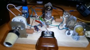 Телеграфный передатчик на 6Ж1П