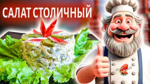 Салат Столичный классический
