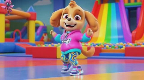 Щенячий патруль, Скай, Маршал, Эверест, Гончик, Крепыш и Роки! самый вирусный танец для детей