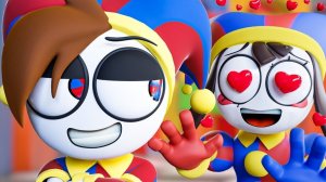 ЦИФРОВОЙ ЦИРК - ЛЮБОВНЫЙ ТРЕУГОЛЬНИК Digital Circus Фан-Анимации на русском