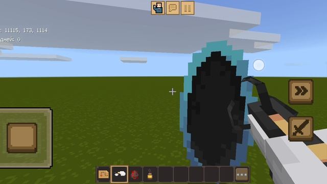 Minecraft Portal Gun прикол