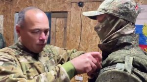 Награждение артиллеристов ГрВ «Запад»