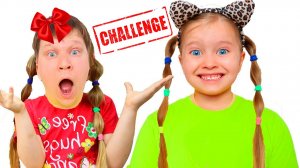 Милана и папа устроили челлендж Поменяйся местами