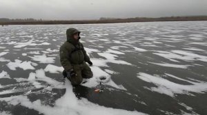 Первый лёд 2025‐2026. Ловля на жерлицы