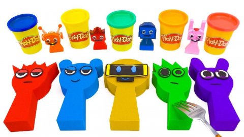 ЛЕПИМ СПРУНКИ ИЗ КИНЕТИЧЕСКОГО ПЕСКА ВИДЕОЛЕПКА ВИДЕО МУЛЬТИКИ ДЛЯ ДЕТЕЙ КАНАЛ ИГРАЛКИ-ЗАЛИПАЛКИ