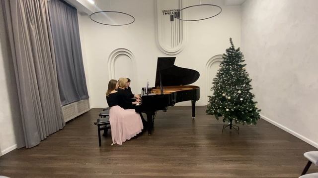 К.Сен-Санс «Вакханалия» из оперы «Самсон и Далила», переложение для фортепиано в 8 рук