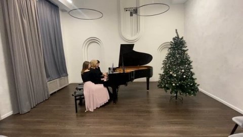 К.Сен-Санс «Вакханалия» из оперы «Самсон и Далила», переложение для фортепиано в 8 рук