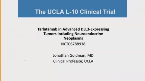 Tarlatamab in DLL3-Expressing Tumors Including NEN • ClinicalTrials.gov: NCT06788938 • Dr. Goldman
