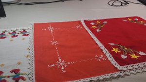 Рождественские салфетки ручной работы 🎅