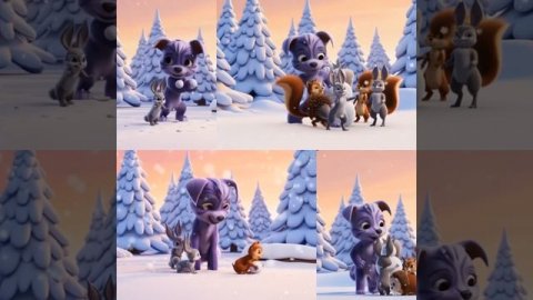 Скоро, скоро! Монтируем мультик с героями сказки