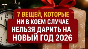 7 вещей, которые ни в коем случае нельзя дарить в Новый 2026 год: приметы, ритуалы