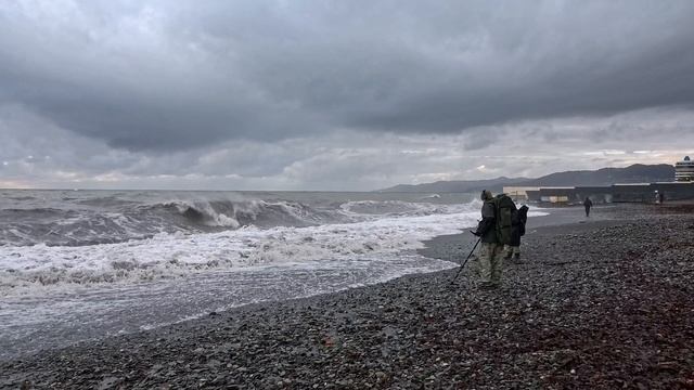 Шторм в Сочи