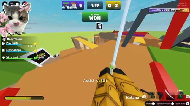 Нарезка врагов в Rivals.