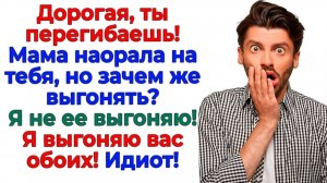 Свекровь решила командовать! Я решила, что ее чемодану пора лететь с балкона! | Истории Из Жизни