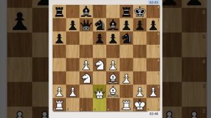 ЭТО САМАЯ Красивая ловушка с жертвой пешки на _с4_