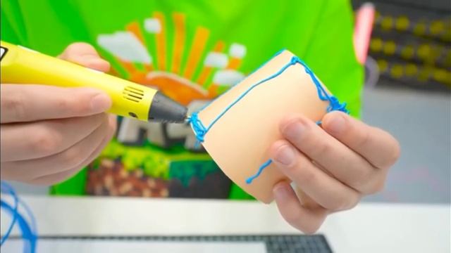 3D принтер vs 3D ручка челендж!!